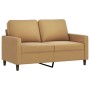 Brown velvet 4-piece sofa set with cushions by , Sofas - Ref: Foro24-3201971, Price: 715,40 €, Discount: %