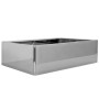 Lavabo 41x30x12 cm cerámica plateado de vidaXL, Lavabos - Ref: Foro24-143495, Precio: 83,85 €, Descuento: %