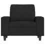 Sillón de tela negro 60 cm de , Sofás - Ref: Foro24-359379, Precio: 189,21 €, Descuento: %