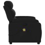 Sillón reclinable de masaje de tela negro de , Sillones - Ref: Foro24-373476, Precio: 233,32 €, Descuento: %