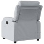 Sillón reclinable de masaje de tela gris claro de , Sillones - Ref: Foro24-373474, Precio: 238,89 €, Descuento: %