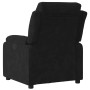 Black Velvet Recliner by , Armchairs - Ref: Foro24-373506, Price: 216,87 €, Discount: %