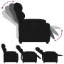 Black Velvet Recliner by , Armchairs - Ref: Foro24-373506, Price: 216,87 €, Discount: %