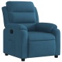 Blue Velvet Recliner by , Armchairs - Ref: Foro24-373510, Price: 216,99 €, Discount: %