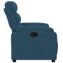 Blue Velvet Recliner by , Armchairs - Ref: Foro24-373510, Price: 216,99 €, Discount: %