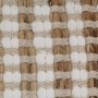 Handwoven bath mat made of jute and natural and white fabric by vidaXL, Rugs and bath mats - Ref: Foro24-133219, Price: 22,48...