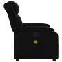 Black synthetic leather reclining massage chair by , Armchairs - Ref: Foro24-373567, Price: 205,07 €, Discount: %