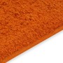 Conjunto de alfombrillas de baño de tela 2 piezas naranja de vidaXL, Alfombras y esterillas de baño - Ref: Foro24-133235, Pre...