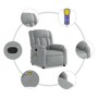 Light Gray Fabric Massage Recliner by , Armchairs - Ref: Foro24-373586, Price: 250,34 €, Discount: %