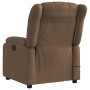 Brown Fabric Massage Recliner by , Armchairs - Ref: Foro24-373590, Price: 240,99 €, Discount: %