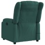 Sillón de masaje reclinable de tela verde oscuro de , Sillones - Ref: Foro24-373592, Precio: 240,09 €, Descuento: %