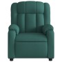 Sillón de masaje reclinable de tela verde oscuro de , Sillones - Ref: Foro24-373592, Precio: 240,09 €, Descuento: %