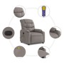 Taupe gray fabric reclining massage chair by , Armchairs - Ref: Foro24-374163, Price: 238,99 €, Discount: %