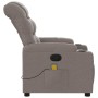 Liegender Massagesessel aus taupegrauem Stoff von , Sessel - Ref: Foro24-374163, Preis: 238,99 €, Rabatt: %