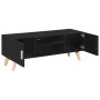 Mueble para el televisor 120x40x46 cm MDF negro de vidaXL, Muebles TV - Ref: Foro24-247308, Precio: 161,83 €, Descuento: %