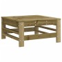 Impregnated pine wood garden stool by , Modular outdoor sofas - Ref: Foro24-825624, Price: 52,90 €, Discount: %