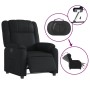 Sillón reclinable eléctrico de cuero sintético negro de , Sillones - Ref: Foro24-3205136, Precio: 266,31 €, Descuento: %