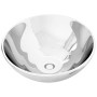 Lavabo 32,5x14 cm cerámica plateado de vidaXL, Lavabos - Ref: Foro24-143483, Precio: 66,39 €, Descuento: %