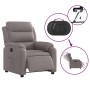 Taupe gray fabric electric recliner by , Armchairs - Ref: Foro24-3204964, Price: 255,62 €, Discount: %