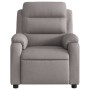 Sillón reclinable eléctrico tela gris taupé de , Sillones - Ref: Foro24-3204964, Precio: 255,62 €, Descuento: %