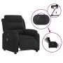 Sillón reclinable de masaje eléctrico tela negro de , Sillones - Ref: Foro24-3204970, Precio: 268,14 €, Descuento: %