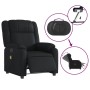 Black synthetic leather electric reclining massage chair by , Armchairs - Ref: Foro24-3205143, Price: 264,19 €, Discount: %