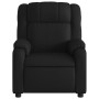 Black synthetic leather electric reclining massage chair by , Armchairs - Ref: Foro24-3205143, Price: 264,19 €, Discount: %