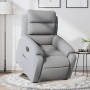 Sillón eléctrico reclinable elevable de tela gris claro de , Sillones - Ref: Foro24-3205004, Precio: 321,85 €, Descuento: %