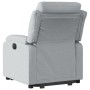 Light Gray Fabric Electric Liftable Recliner Chair by , Armchairs - Ref: Foro24-3205004, Price: 321,85 €, Discount: %