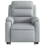 Sillón eléctrico reclinable elevable de tela gris claro de , Sillones - Ref: Foro24-3205004, Precio: 321,85 €, Descuento: %