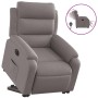 Sillón eléctrico reclinable elevable de tela gris taupe de , Sillones - Ref: Foro24-3205012, Precio: 316,08 €, Descuento: %