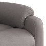 Sillón eléctrico reclinable elevable de tela gris taupe de , Sillones - Ref: Foro24-3205012, Precio: 316,08 €, Descuento: %