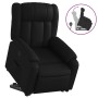 Black artificial leather liftable recliner chair by , Armchairs - Ref: Foro24-3205264, Price: 279,99 €, Discount: %