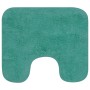 Set of 2 turquoise fabric bath rugs by vidaXL, Rugs and bath mats - Ref: Foro24-133236, Price: 22,13 €, Discount: %