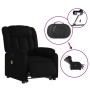 Sillón de masaje elevable eléctrico cuero sintético negro de , Sillones - Ref: Foro24-3205285, Precio: 313,09 €, Descuento: %