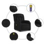 Black synthetic leather electric lifting massage chair by , Armchairs - Ref: Foro24-3205285, Price: 317,65 €, Discount: %