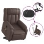 Brown synthetic leather electric lifting massage chair by , Armchairs - Ref: Foro24-3205287, Price: 347,42 €, Discount: %