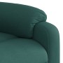 Sillón eléctrico reclinable elevable de tela verde oscuro de , Sillones - Ref: Foro24-3205010, Precio: 316,08 €, Descuento: %