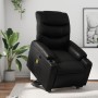 Black Artificial Leather Foot Massage Recliner by , Armchairs - Ref: Foro24-3206606, Price: 288,51 €, Discount: %