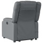 Gray Artificial Leather Foot Massage Recliner by , Armchairs - Ref: Foro24-3205160, Price: 281,85 €, Discount: %