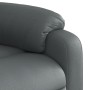 Sillón reclinable de masaje de pie cuero artificial gris de , Sillones - Ref: Foro24-3205160, Precio: 281,85 €, Descuento: %