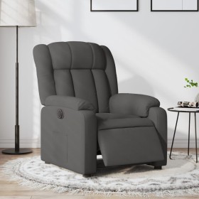 Sillón reclinable eléctrico de tela gris oscuro de , Sillones - Ref: Foro24-3205293, Precio: 277,15 €, Descuento: %