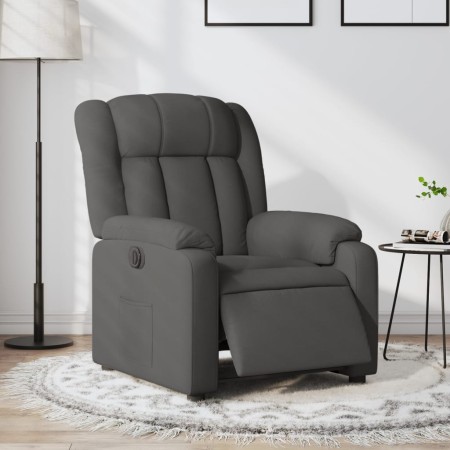 Sillón reclinable eléctrico de tela gris oscuro de , Sillones - Ref: Foro24-3205293, Precio: 277,99 €, Descuento: %