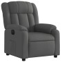 Sillón reclinable eléctrico de tela gris oscuro de , Sillones - Ref: Foro24-3205293, Precio: 277,99 €, Descuento: %