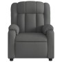 Sillón reclinable eléctrico de tela gris oscuro de , Sillones - Ref: Foro24-3205293, Precio: 277,99 €, Descuento: %