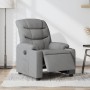 Electric recliner light gray fabric by , Armchairs - Ref: Foro24-3206627, Price: 307,99 €, Discount: %