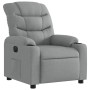 Sillón reclinable eléctrico tela gris claro de , Sillones - Ref: Foro24-3206627, Precio: 307,99 €, Descuento: %