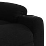 Sillón reclinable de masaje eléctrico tela negro de , Sillones - Ref: Foro24-3206638, Precio: 298,79 €, Descuento: %