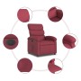 Sillón reclinable eléctrico tela rojo tinto de , Sillones - Ref: Foro24-3203957, Precio: 247,74 €, Descuento: %