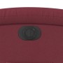 Electric reclining armchair in burgundy fabric by , Armchairs - Ref: Foro24-3203957, Price: 247,74 €, Discount: %